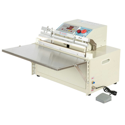 新款450型臺式外抽式真空包裝機 電子元器件真空包裝的革新利器